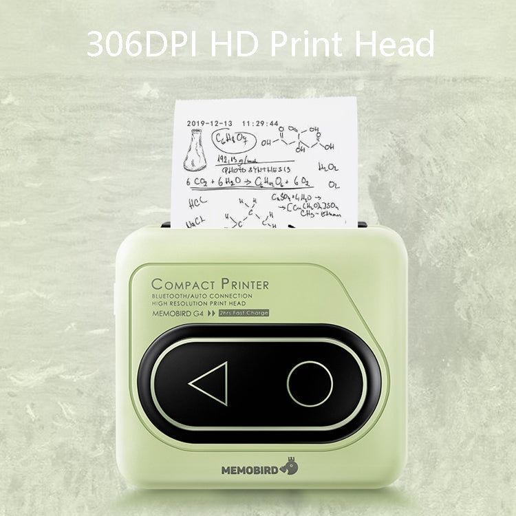 Memobird G4 Handheld Home Student Search Question Graffiti Notes Portable Bluetooth Thermal Printer(Classic White) - Printer by PMC Jewellery | Online Shopping South Africa | PMC Jewellery | Buy Now Pay Later Mobicred