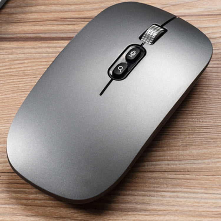 M103 1600DPI 5 Keys 2.4G Wireless Mouse Charging Ai Intelligent Voice Office Mouse, Support 28 Languages(Gray) - Wireless Mice by PMC Jewellery | Online Shopping South Africa | PMC Jewellery | Buy Now Pay Later Mobicred