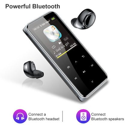 M22 Portable Bluetooth Touch Screen MP3 Player Recorder E-Book, Memory Capacity: 32GB(Black) - MP3 Player by PMC Jewellery | Online Shopping South Africa | PMC Jewellery | Buy Now Pay Later Mobicred