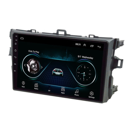 9 inch Android Navigation Bluetooth MP5 Car Navigation Integrated GPS Suitable For Toyota Corolla 07-13 WIFI 1G+16G - Car DVD by PMC Jewellery | Online Shopping South Africa | PMC Jewellery | Buy Now Pay Later Mobicred