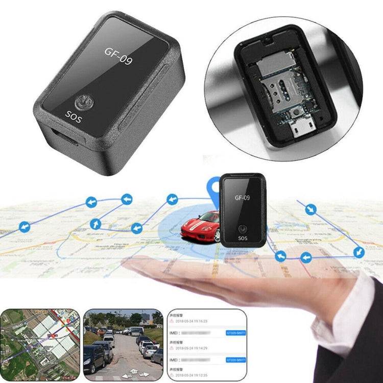 GF09 2G Portable Car GPS Locator Children Pet Anti-Lost Tracker - Personal Tracker by PMC Jewellery | Online Shopping South Africa | PMC Jewellery | Buy Now Pay Later Mobicred