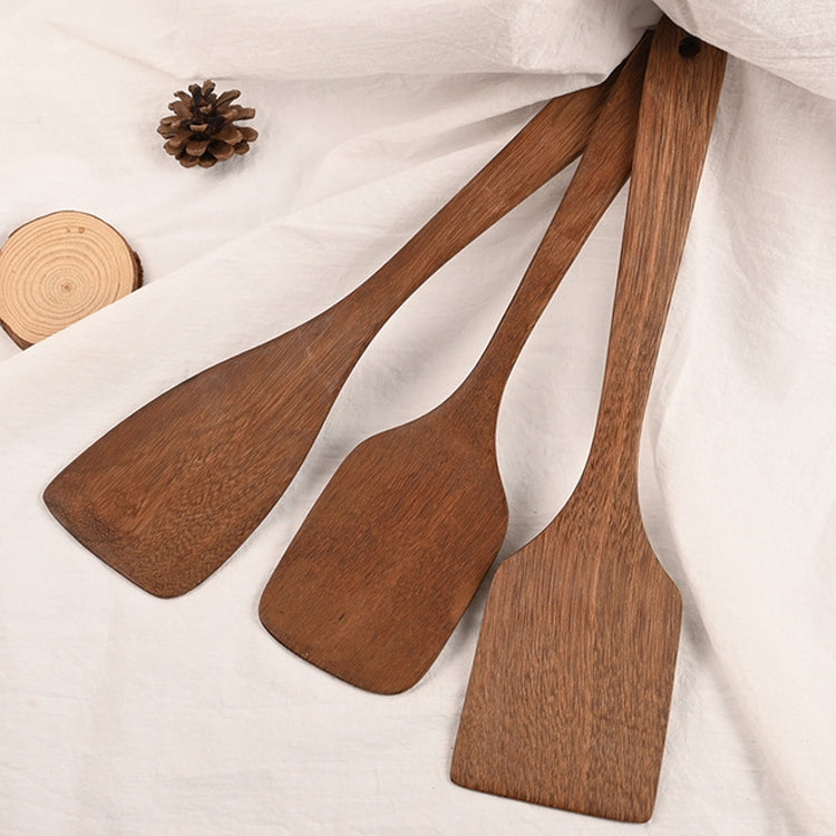 Long Handle Unpainted Chicken Wings Wooden Spatula Kitchen Utensils, Style:Large Spatula - Cooking Tools by PMC TechLife | Online Shopping South Africa | PMC TechLife | Buy Now Pay Later Mobicred