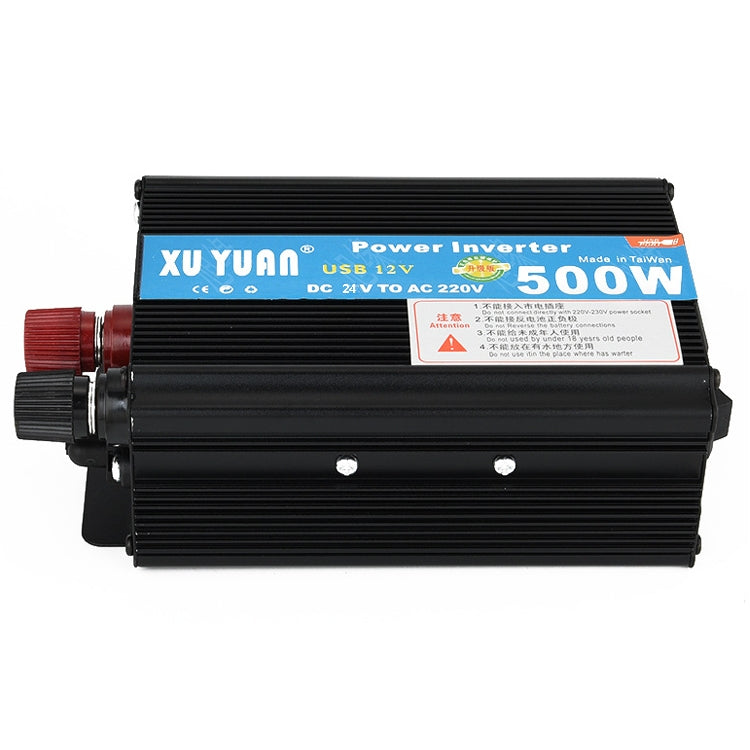 XUYUAN 500W Inverter Power Converter, Specification: 24V to 220V -  by XUYUAN | Online Shopping South Africa | PMC Jewellery | Buy Now Pay Later Mobicred