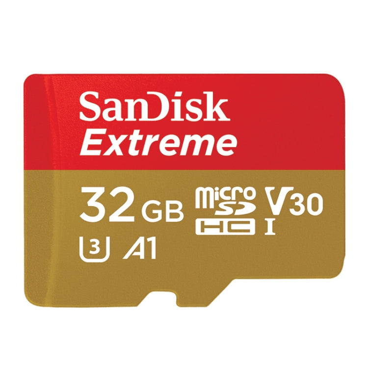 SanDisk U3 High-Speed Micro SD Card  TF Card Memory Card for GoPro Sports Camera, Drone, Monitoring 32GB(A1), Colour: Gold Card - Micro SD Card by SanDisk | Online Shopping South Africa | PMC Jewellery | Buy Now Pay Later Mobicred