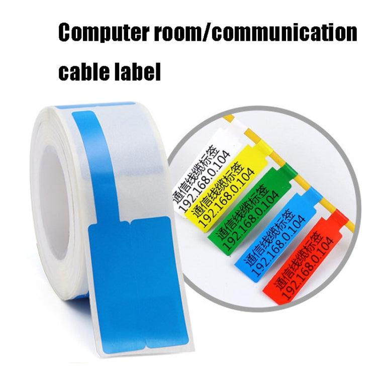 Printing Paper Cable Label For NIIMBOT B50 Labeling Machine(02T-Red) - Printer Accessories by NIIMBOT | Online Shopping South Africa | PMC Jewellery | Buy Now Pay Later Mobicred