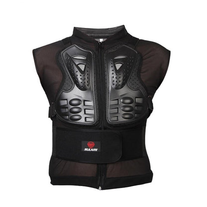 SULAITE GT-032 Motorcycle Racing Sleeveless Riding Protective Clothing, Specification: M(Black) - Protective Gear by SULAITE | Online Shopping South Africa | PMC Jewellery | Buy Now Pay Later Mobicred