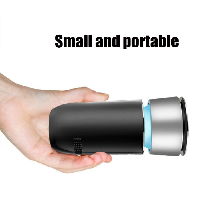 K04 Colorful Car Charger USB Car Negative Ion Air Purifier(Black) - Air Purifier by PMC TechLife | Online Shopping South Africa | PMC TechLife | Buy Now Pay Later Mobicred