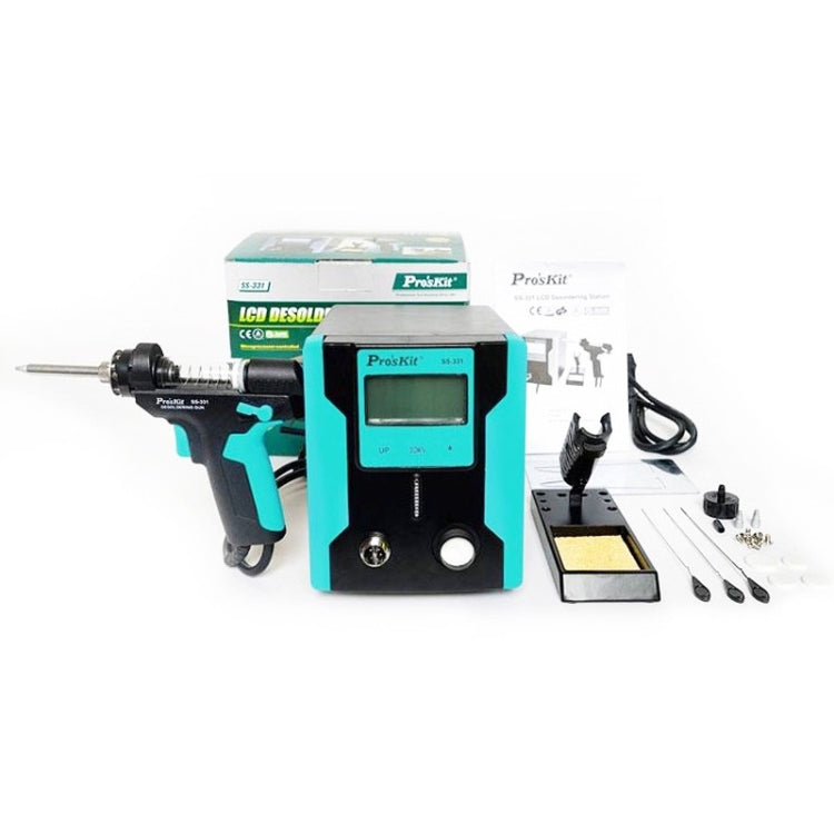 ProsKit SS-331H Electric Heat Tin Suction Device Fully Automatic Suction Pump Desoldering Machine - Soldering Iron Set by ProsKit | Online Shopping South Africa | PMC Jewellery