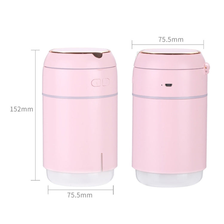 K005 Portable Hydrating LED Fill Light Makeup Mirror USB Mini Humidifier(Pink) - free shipping - PMC TechLife - Order now!