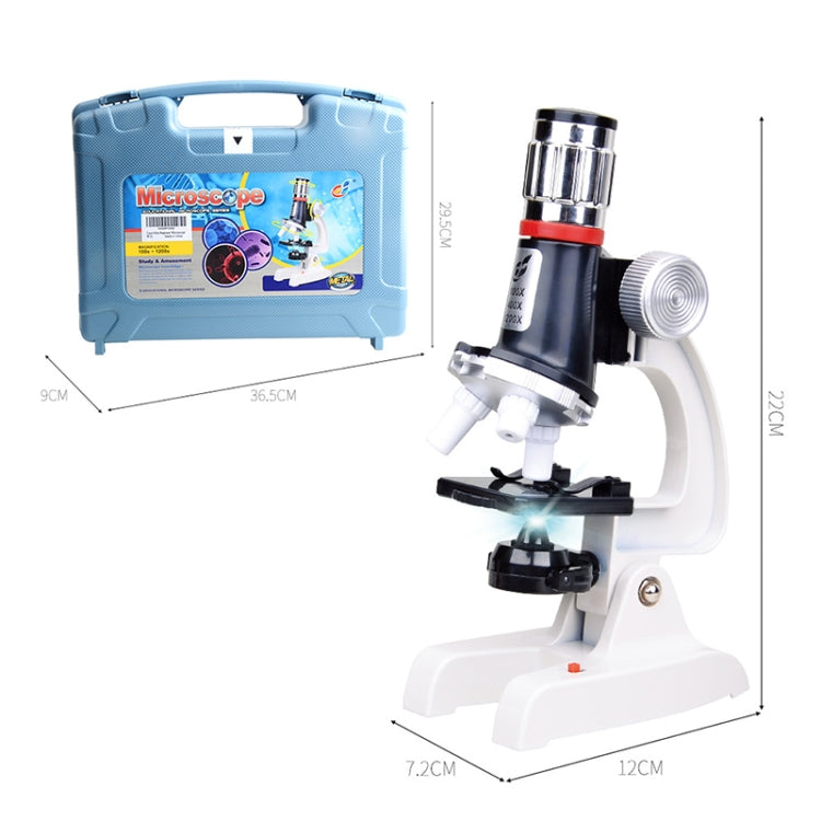 2171 Child STEM Science And Education Puzzle 1200 Ballic Biomedi Toy Student Experimental Equipment(Alloy microscope) - Digital Microscope by PMC Jewellery | Online Shopping South Africa | PMC Jewellery | Buy Now Pay Later Mobicred