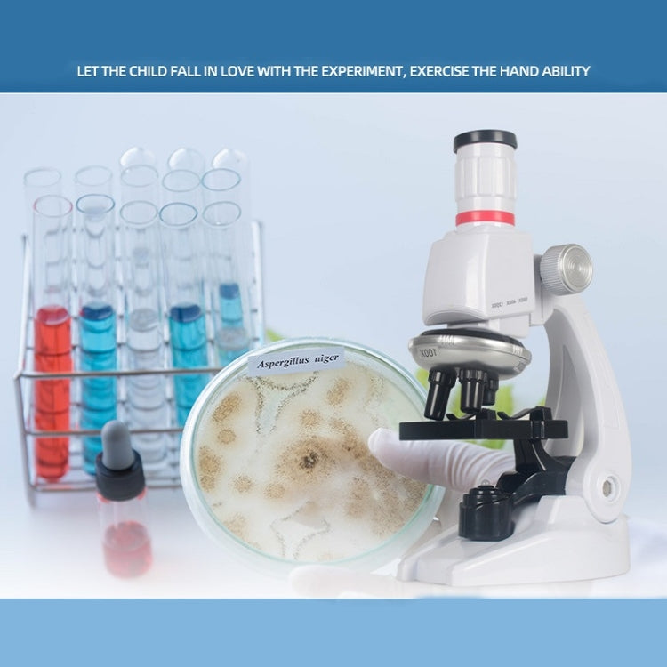 Early Education Biological Science 1200X Microscope Science And Education Toy Set For Children L - free shipping - PMC Jewellery - Order now!
