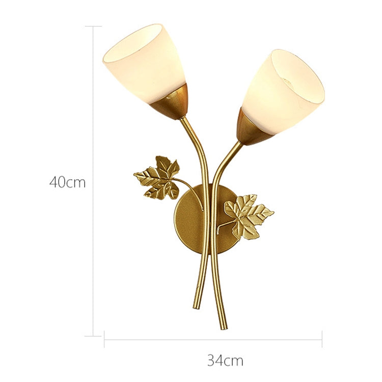 6014 Iron Wall Lights LED Bedroom Bedside Lights Postmodern Corridor Trump Light Hotel Restaurant Lighting, Power source:  5W Warm Light( Black Single Head) - free shipping - PMc TechLife - Order now!