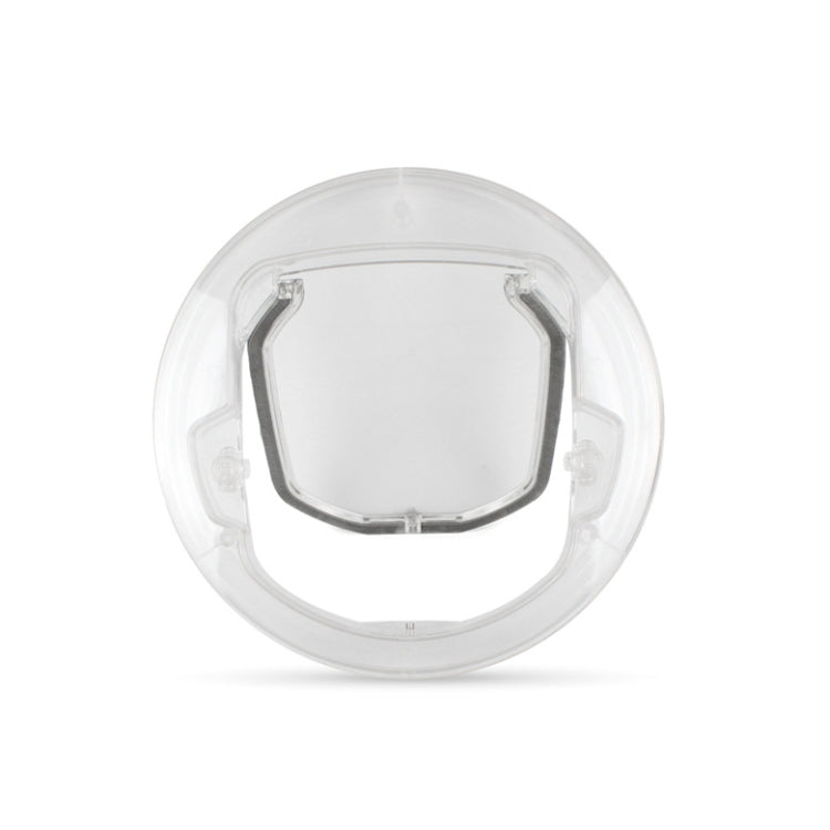 Pet Supplies PC Material Round Glass Door Cat Puppy Door Hole(Transparent) - Pet Screen Doors by PMC Jewellery | Online Shopping South Africa | PMC Jewellery