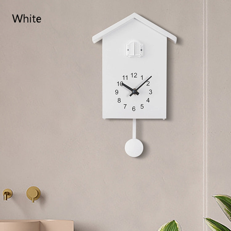 T60 Cuckoo Clock The Bird Reports On The Hour Clock, Colour: White - Novelty Clock by PMC TechLife | Online Shopping South Africa | PMC TechLife