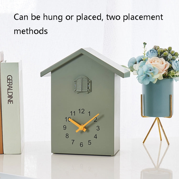 T60 Cuckoo Clock The Bird Reports On The Hour Clock, Colour: White - Novelty Clock by PMC TechLife | Online Shopping South Africa | PMC TechLife