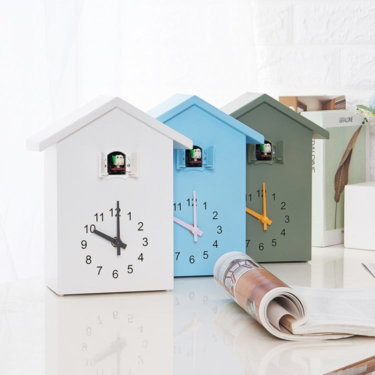 T60 Cuckoo Clock The Bird Reports On The Hour Clock, Colour: White - Novelty Clock by PMC TechLife | Online Shopping South Africa | PMC TechLife