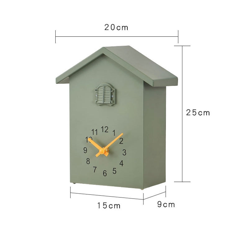 T60 Cuckoo Clock The Bird Reports On The Hour Clock, Colour: White - Novelty Clock by PMC TechLife | Online Shopping South Africa | PMC TechLife