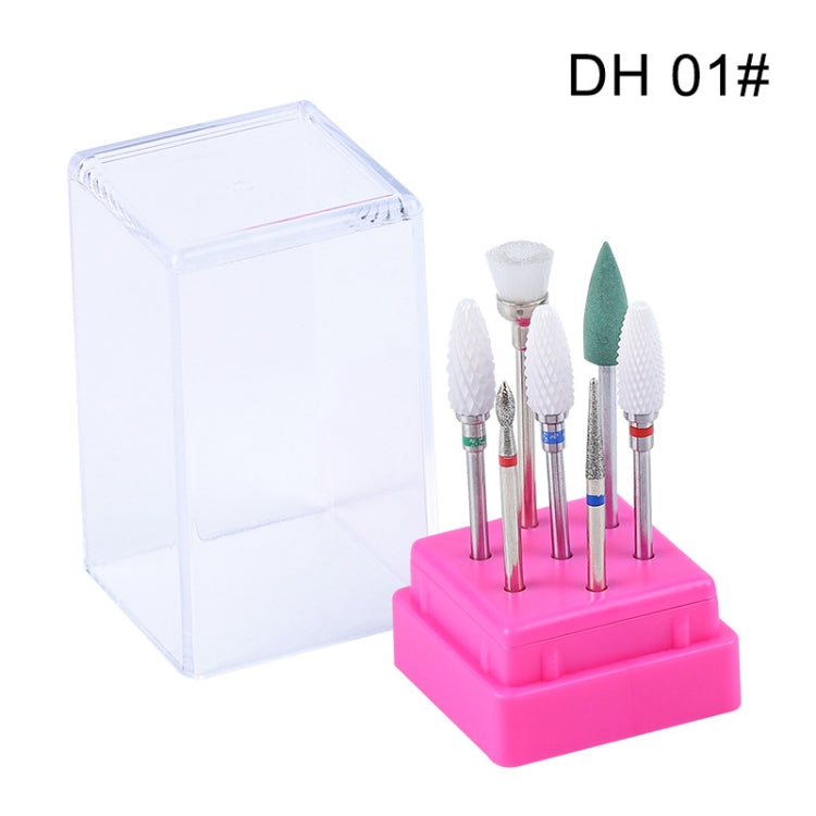 Ceramic Tungsten Steel Alloy Nail Strip Tool Set Grinding Machine Grinding Brush Polishing Tool, Color Classification: DH01 - Grinding Tools & Accessories by PMC Jewellery | Online Shopping South Africa | PMC Jewellery | Buy Now Pay Later Mobicred