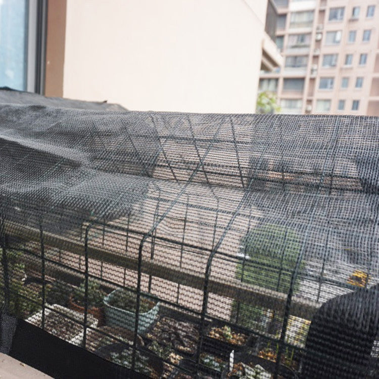 Rainproof Awning Thermal Insulation Round Wire Mesh Flower Stand Sun Shed, Specification: 50x48x36cm - free shipping - PMc TechLife - Order now!