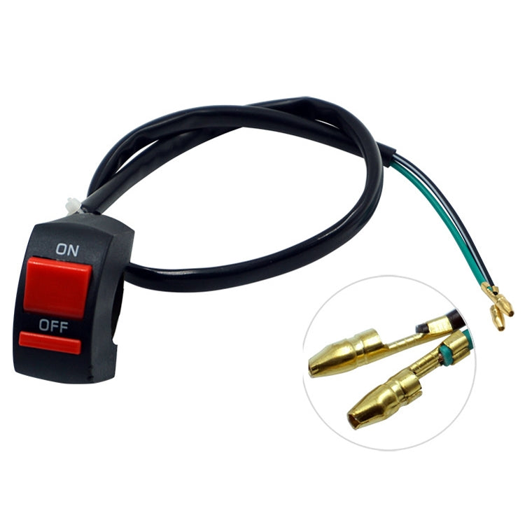 10 PCS Motorcycle Modification Accessories Off-Road Vehicle Double Flash Switch LED Headlight Controller Switch - Electrical System by PMC TechLife | Online Shopping South Africa | PMC TechLife | Buy Now Pay Later Mobicred