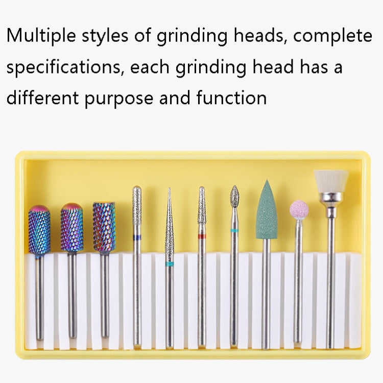 Nail Alloy Tungsten Steel Ceramic Grinding Machine Accessories Nail Grinding Heads Set Polishing Tool, Color Classification: BH-03 - Grinding Tools & Accessories by PMC Jewellery | Online Shopping South Africa | PMC Jewellery | Buy Now Pay Later Mobicred