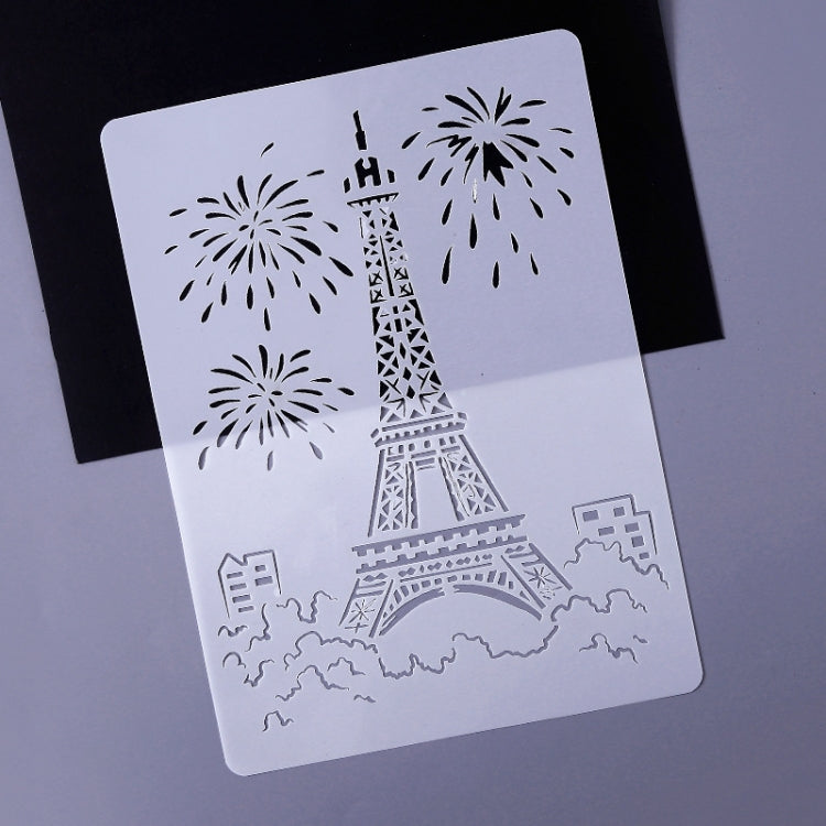 1 Paris Tower Construction Series Painting Template Theme City A4 Label Template - Art Supplies by PMC TechLife | Online Shopping South Africa | PMC TechLife | Buy Now Pay Later Mobicred