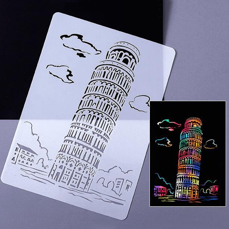 6 White House Construction Series Painting Template Theme City A4 Label Template - Art Supplies by PMC TechLife | Online Shopping South Africa | PMC TechLife | Buy Now Pay Later Mobicred
