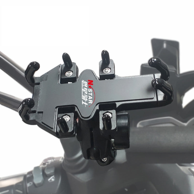 N-STAR Motorcycle Bicycle Composite Version Of Mobile Phone Bracket Multifunctional Accessories Lightweight Riding Equipment(Hollow M8 Ball Head) - Holders by N-STAR | Online Shopping South Africa | PMC Jewellery | Buy Now Pay Later Mobicred