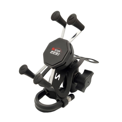 N-STAR N002 Motorcycle Bicycle Mobile Phone Bracket Riding Equipment(Small T Head) - Holders by N-STAR | Online Shopping South Africa | PMC Jewellery | Buy Now Pay Later Mobicred