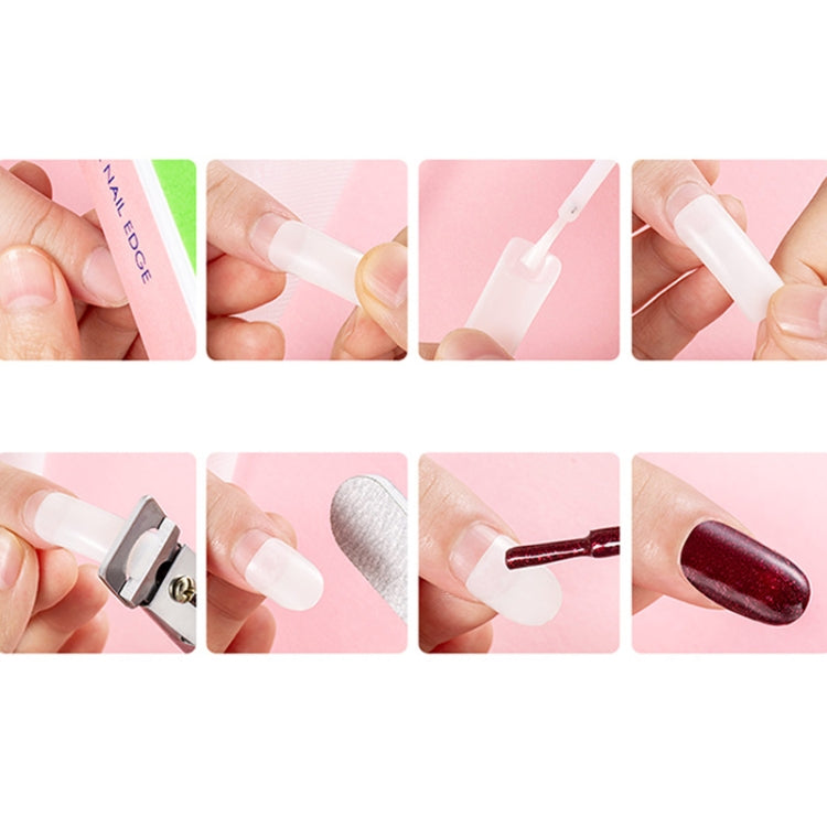 Manicure Tool  Set Fingernails Word Cut Set, Specification: Transparent French Large Set - free shipping - PMC Jewellery - Order now!