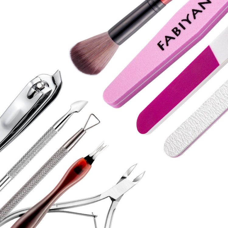 FABIYAN Nail Art Tool Set Manicure Disarm Tool Set, Specification: 6-piece Set - Nail Art Equipment by PMC Jewellery | Online Shopping South Africa | PMC Jewellery | Buy Now Pay Later Mobicred