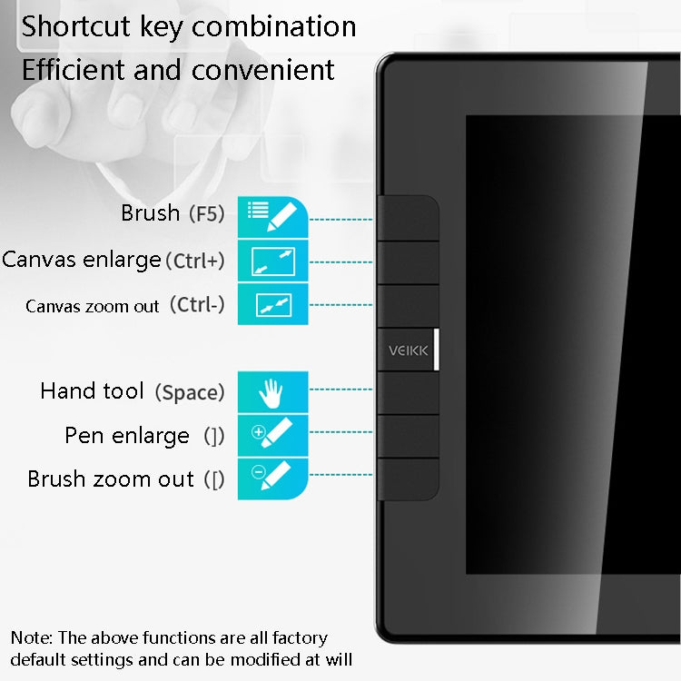 VEIKK VK1200 Digital Screen Hand Drawing Screen Electronic Painting Board - free shipping - PMc TechLife - Order now!
