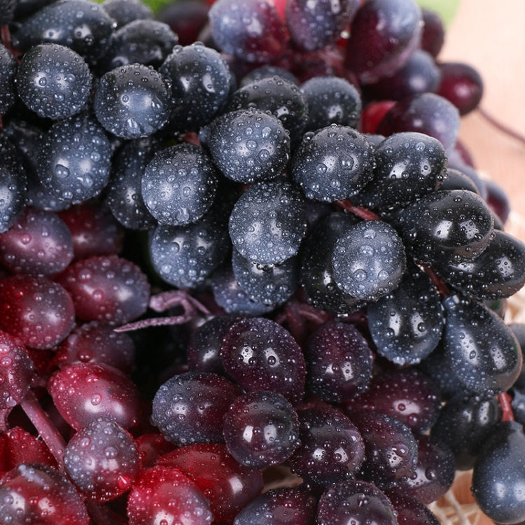 2 Bunches 110 Purple Grapes  Simulation Fruit Simulation Grapes PVC with Cream Grape Shoot Props - free shipping - PMC TechLife - Order now!
