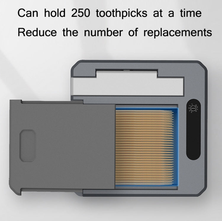 EXPED SMART Intelligent Induction Automatic Toothpick Box Household Restaurant Electric Toothpick Holder, Specification: Battery Version - free shipping - PMc TechLife - Order now!