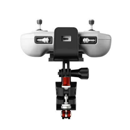 Sunnylife AIR2-Q9402 For DJI Air 2S / Mini 2 / Mavic Air 2 Remote Control Bicycle Holder Mount Bracket(Black) - Holder Series by PMC Jewellery | Online Shopping South Africa | PMC Jewellery | Buy Now Pay Later Mobicred