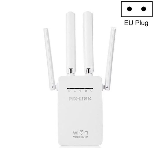 PIX-LINK LV-WR09 300Mbps WiFi Range Extender Repeater Mini Router(EU Plug) - Wireless Routers by PMC Jewellery | Online Shopping South Africa | PMC Jewellery | Buy Now Pay Later Mobicred