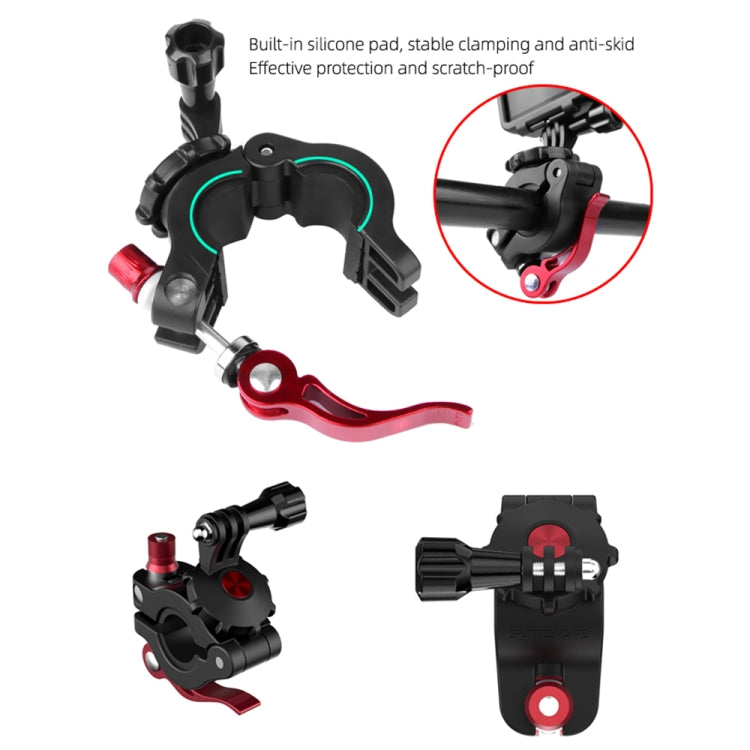 Sunnylife TY-Q9266 for Insta360 GO / DJI Osmo Action / GoPro Mount Bracket Stabilizer Bicycle Clip with Screw - Holder by Sunnylife | Online Shopping South Africa | PMC Jewellery | Buy Now Pay Later Mobicred