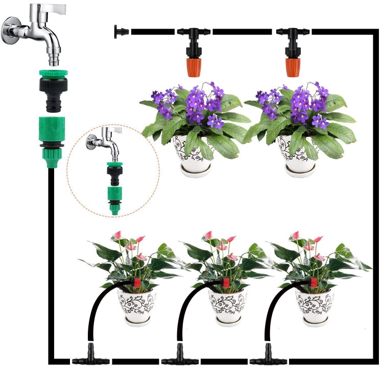 149 In 1 30m Adjustable Dripper DIY Automatic Watering Device Drip Irrigation Kit - Watering & Irrigation by PMC TechLife | Online Shopping South Africa | PMC TechLife | Buy Now Pay Later Mobicred