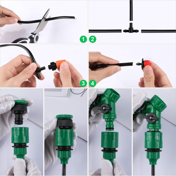 149 In 1 30m Adjustable Dripper DIY Automatic Watering Device Drip Irrigation Kit - Watering & Irrigation by PMC TechLife | Online Shopping South Africa | PMC TechLife | Buy Now Pay Later Mobicred