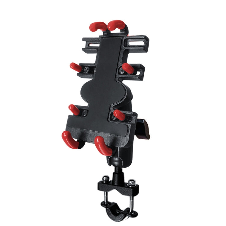Motorcycle Metal Navigation Mobile Phone Bracket,Style: Handle Installation (Hand Twist) - Holder by PMC TechLife | Online Shopping South Africa | PMC TechLife | Buy Now Pay Later Mobicred