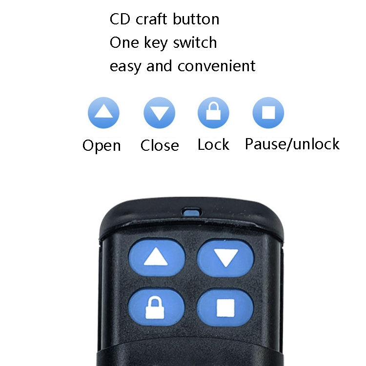 2 PCS Electric Roller Shutter Waterproof Copy Universal Remote Controller Garage Door Remote Control Key(330MHz) - free shipping - PMC TechLife - Order now!