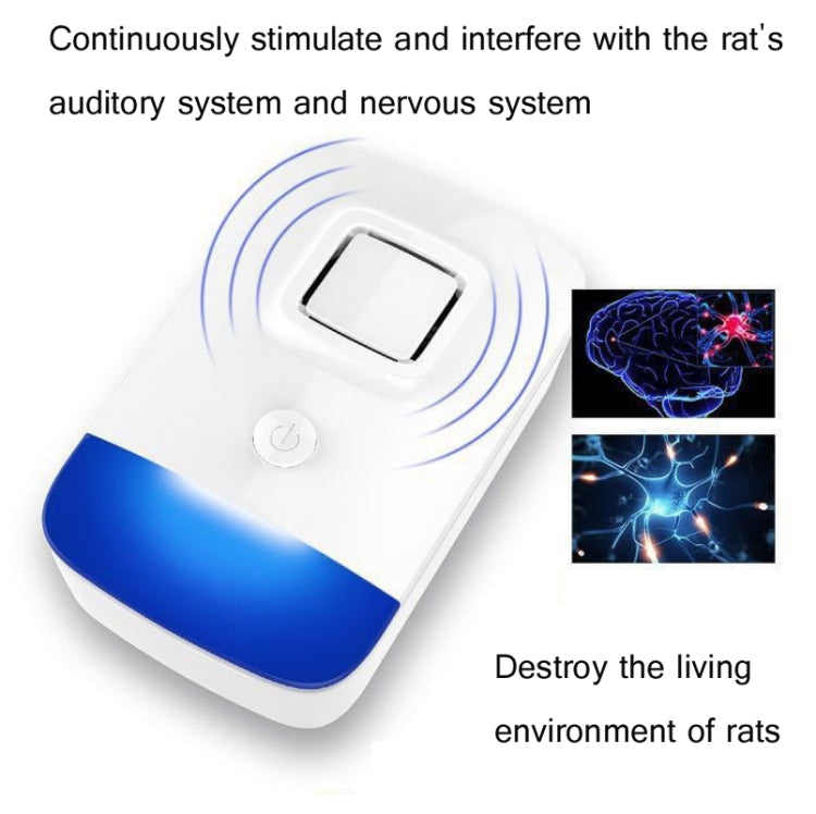 Household Ultrasonic Electronic Mosquito Repellent High-Power Frequency Conversion Mouse Repellent Specifications: UK Plug(White) - Repellents by PMC Jewellery | Online Shopping South Africa | PMC Jewellery | Buy Now Pay Later Mobicred