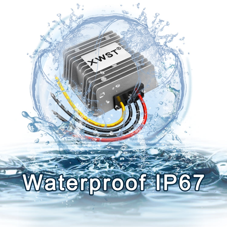 XWST DC 12/24V To 5V Converter Step-Down Vehicle Power Module, Specification: 12/24V To 5V 5A Medium Rubber Shell -  by PMC TechLife | Online Shopping South Africa | PMC TechLife | Buy Now Pay Later Mobicred