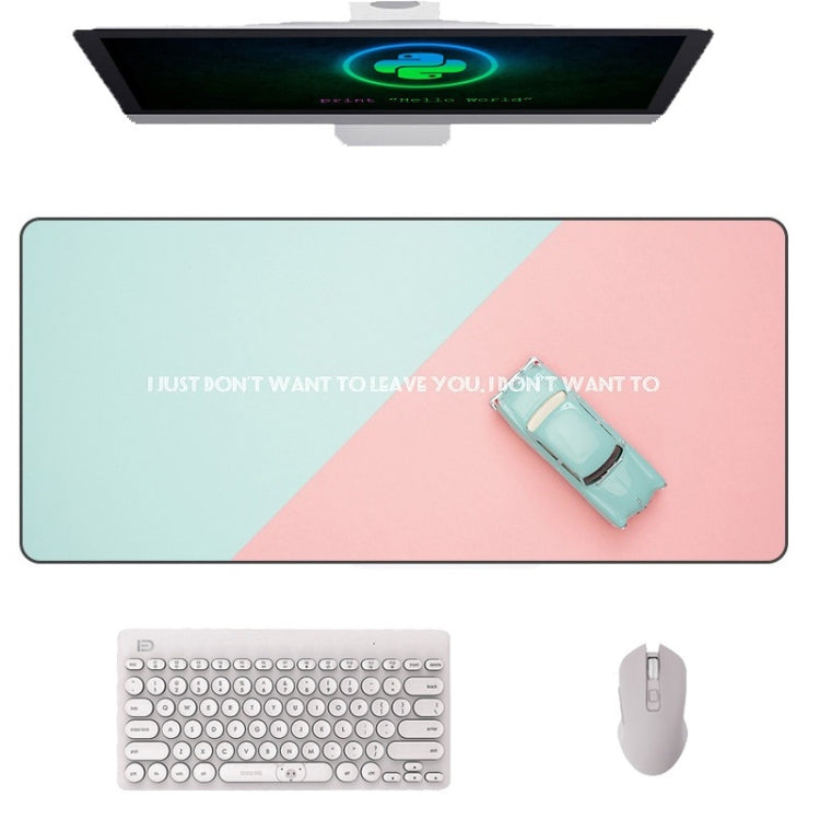 400x900x5mm AM-DM01 Rubber Protect The Wrist Anti-Slip Office Study Mouse Pad( 29) - free shipping - PMC Jewellery - Order now!