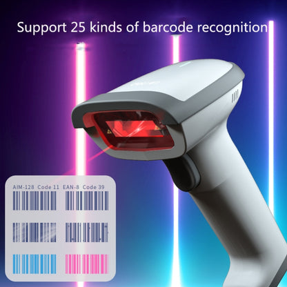 Deli 14880S Commodity Barcode Scanner Supermarket Express Wired Scanner(Black) - Barcode Scanner by PMC Jewellery | Online Shopping South Africa | PMC Jewellery | Buy Now Pay Later Mobicred