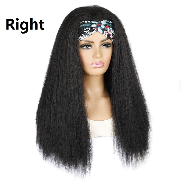 Turban Headband Corn Beard Long Hair Wig Headgear, Color Classification: 18C # E - free shipping - PMC TechLife - Order now!