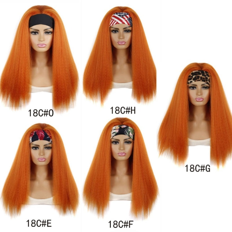 Turban Headband Corn Beard Long Hair Wig Headgear, Color Classification: 18C # F - free shipping - PMC TechLife - Order now!