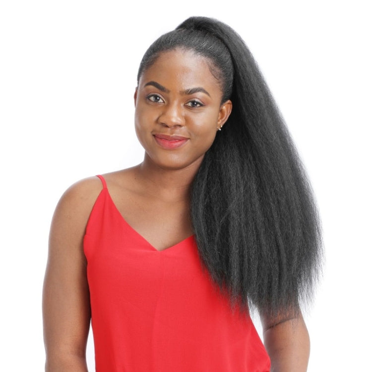 Fluffy Corn Whisker Long Curly Hair Fake Ponytail, Colour: 2.2 # - free shipping - PMC TechLife - Order now!