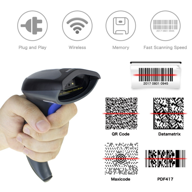 NETUM High-Precision Barcode QR Code Scanner, Model: Wireless - Barcode Scanner by PMC Jewellery | Online Shopping South Africa | PMC Jewellery