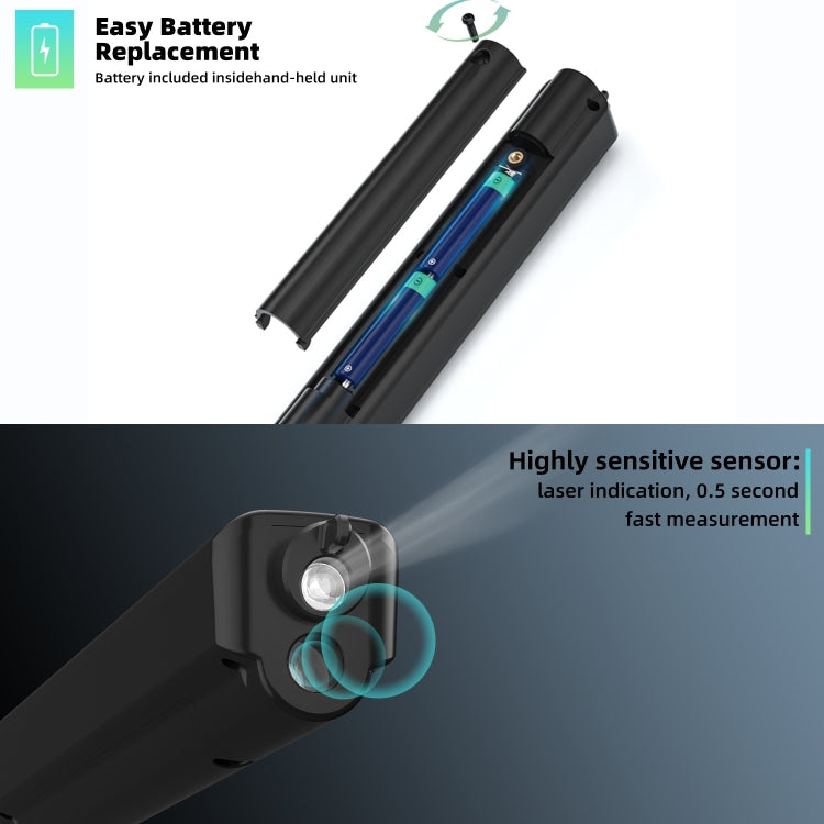 BSIDE X2 Three-Mode Smart Multimeter Electric Pen Infrared Thermometer with Flashlight Lighting - free shipping - PMC Jewellery - Order now!